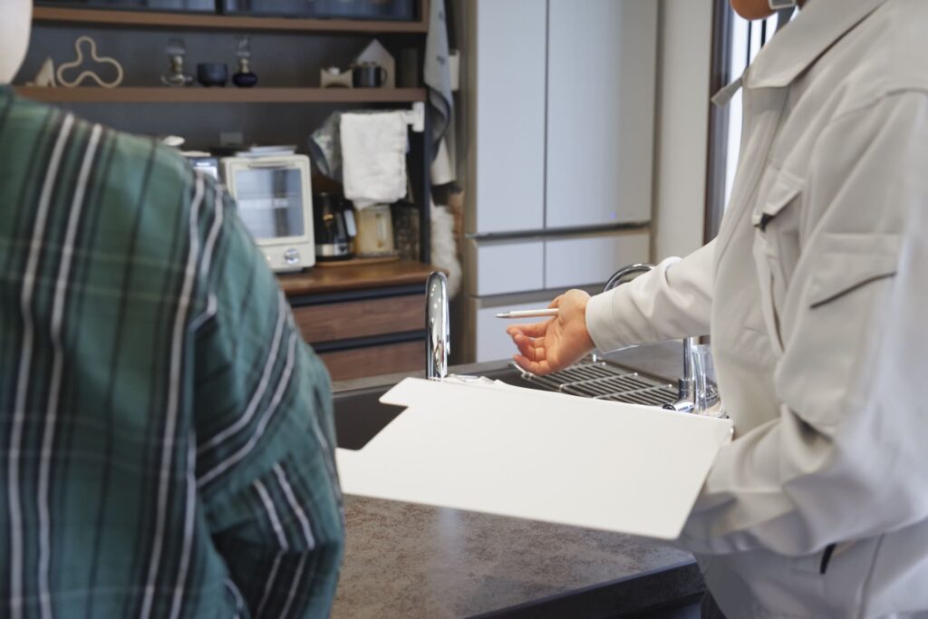 マンション漏水調査