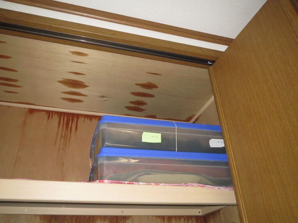 マンション漏水調査